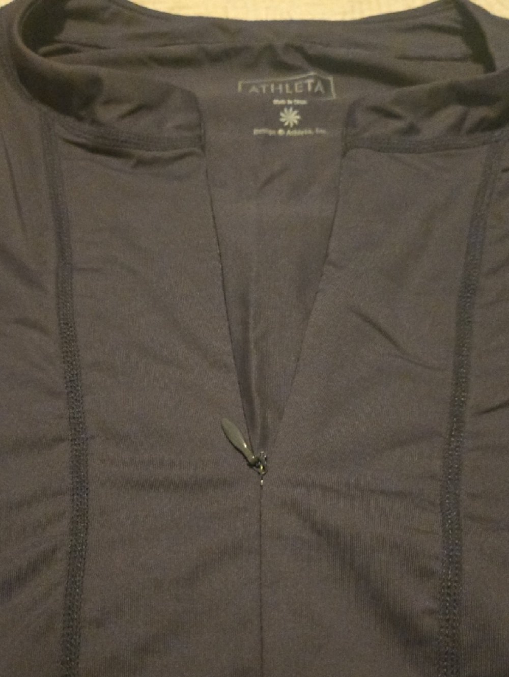 Athleta Grey Ruched Long-Sleeve Sheath Dress - Picture 13 of 13